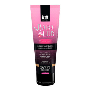 Babalub INTT by Carla Geane 50g | Lubrificante Íntimo Beijável Sabor Chiclete
