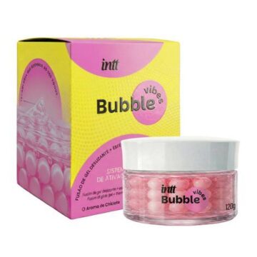Bubble Vibes INTT Gel 3 em 1 Deslizante, Vibrador e Aquecedor