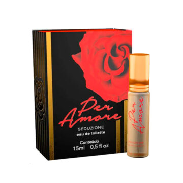 Per Amore Perfume Feminino Afrodisíaco com Notas de Tangerina, 15ml