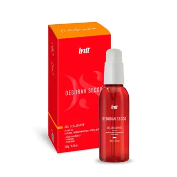 Gel Deslizante Deborah Secco - Efeito Quente - Frutas Vermelhas - Intt - 120ml